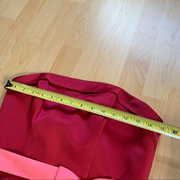 Alfred Angelo Strapless Dress Size 6 - Picture 7 of 9